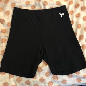 VS PINK High Waist Biker Shorts